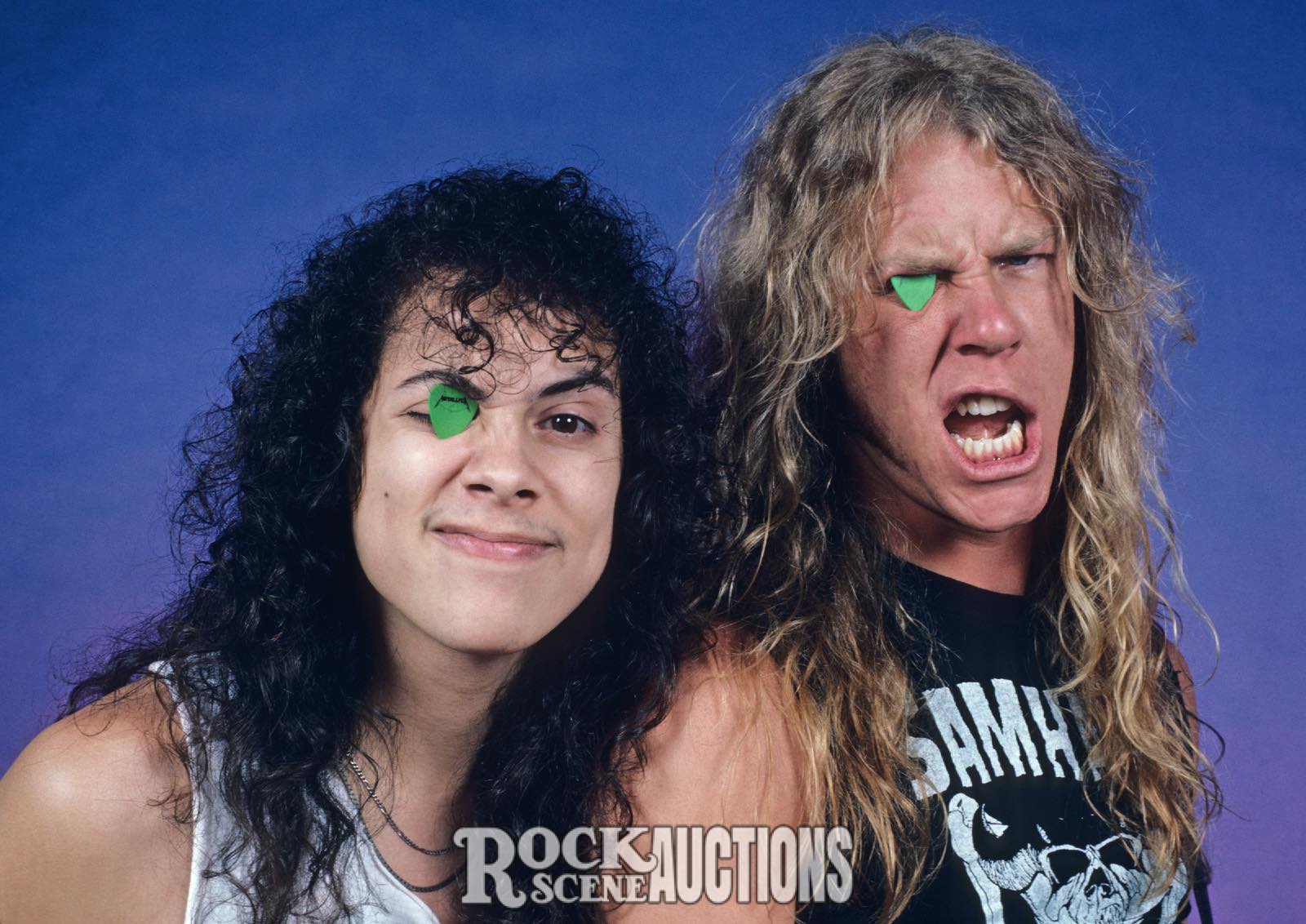 Kirk Hammett and James Hetfield – 1986