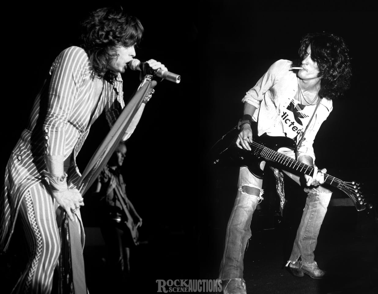 Joe Perry and Steven Tyler – 1985