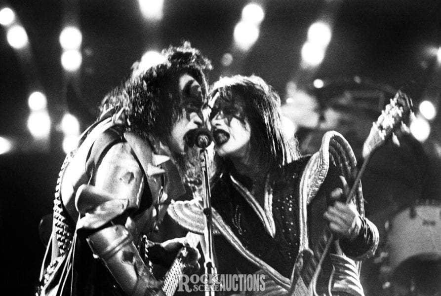 Ace Frehley and Gene Simmons – 1977