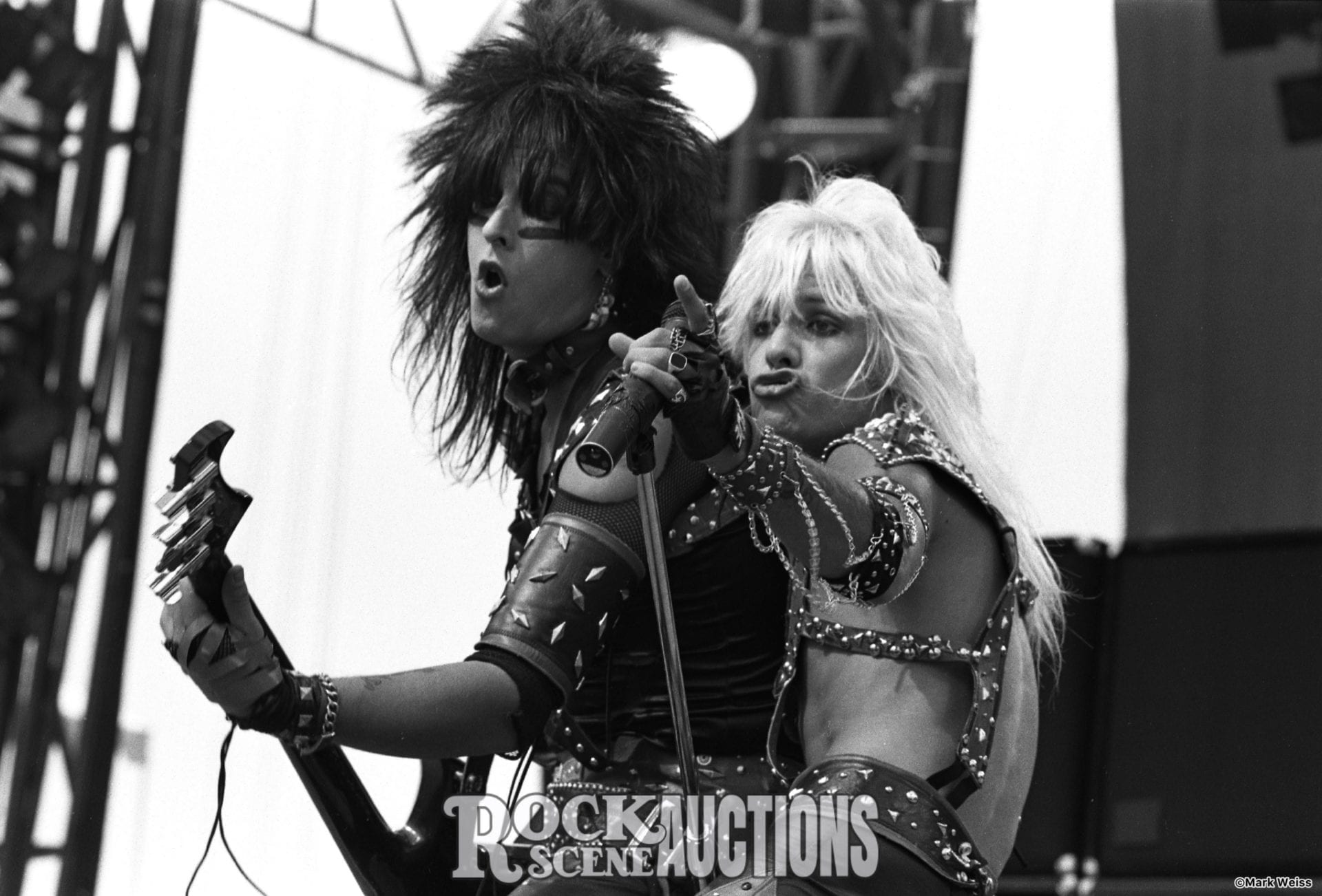 Nikki Sixx and Vince Neil – 1983