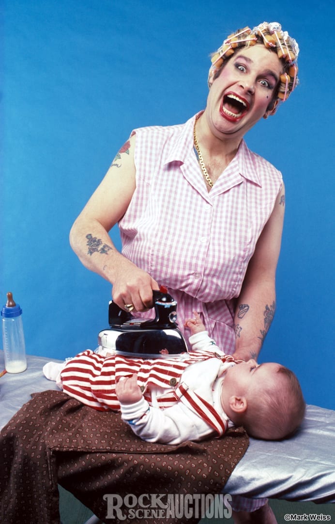 Ozzy Osbourne and Aimee 1984