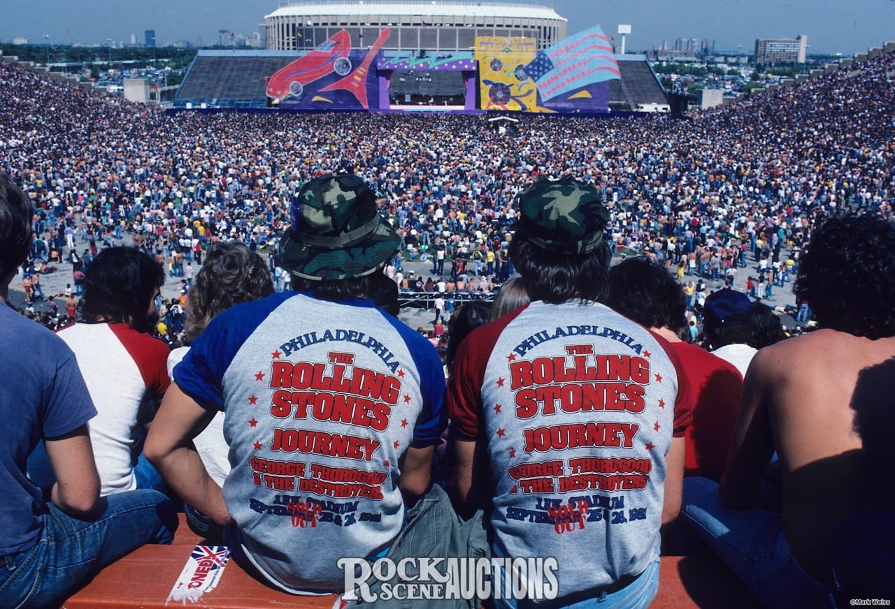 Crowd at JFK – Stones – 1981