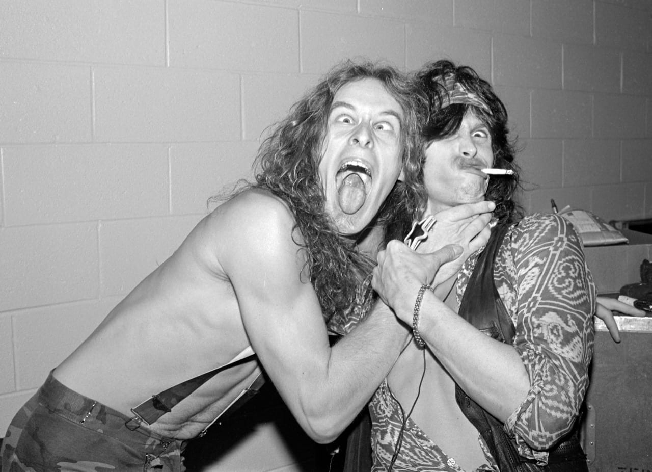 Ted Nugent and Steven Tyler – 1981