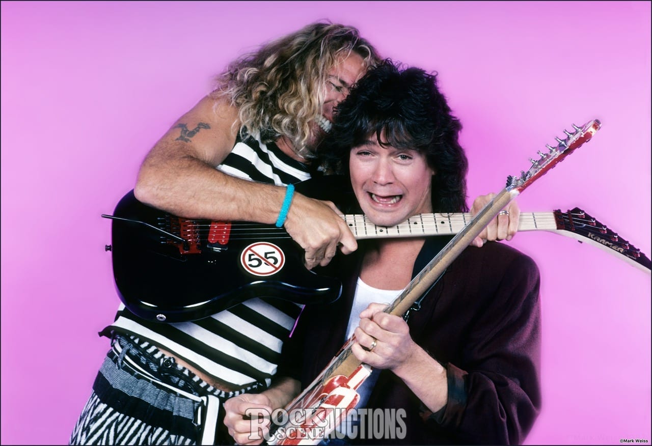 Sammy Hagar and Eddie Van Halen – 1988