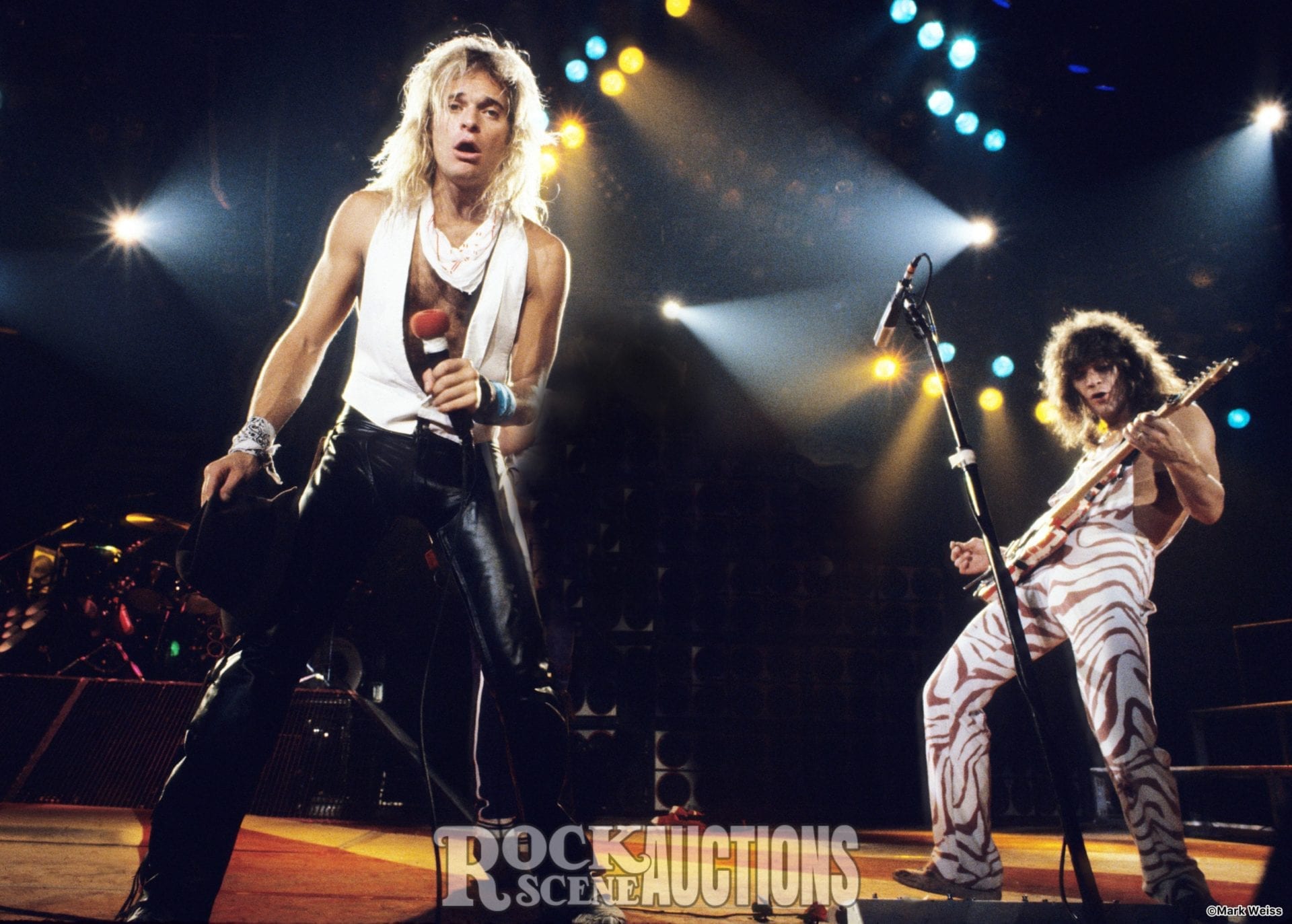 David Lee Roth and Eddie Van Halen – 1982