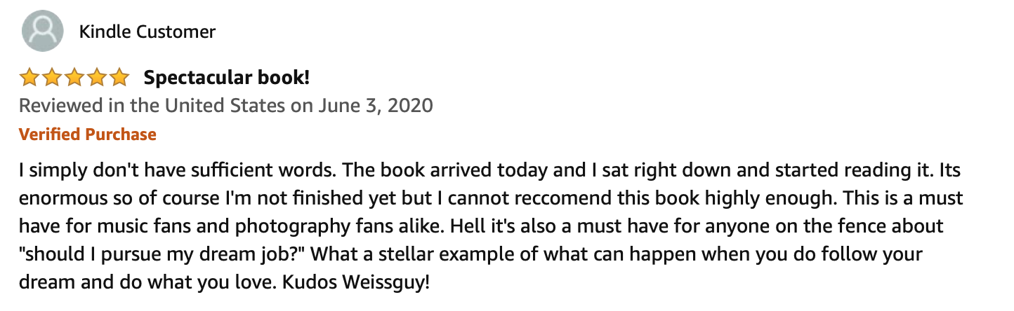 A review of the book, " weissguy ".